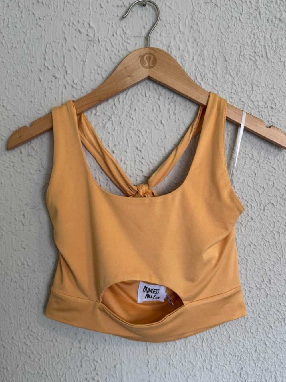 Orange Princess Polly Halter Top